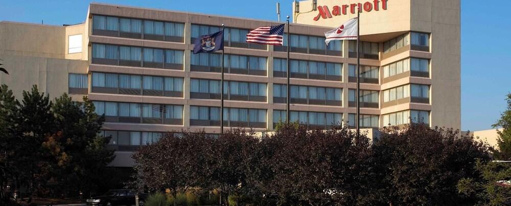 Hotel Detroit Marriott Livonia Exterior foto